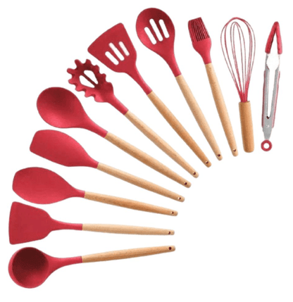 Juego de Utensilios de Cocina de Silicon - My Store